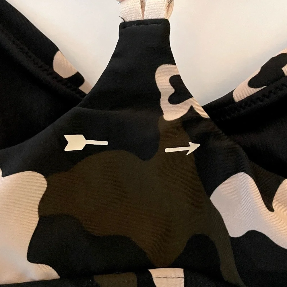 The Upside Sports Bra Camouflage Blush Ballet Bra Athleisure Sport Beach